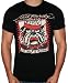 ED HARDY by Christian Audigier Mens Tattoo Ink Bulldog King Dog T-Shirt Tee Top Black