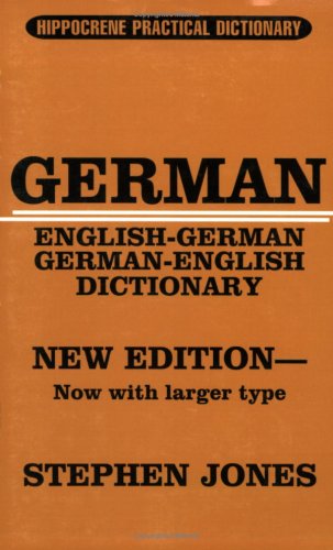 German-English-English-German Dictionary (Hippocrene Practical Dictionary) under Large Print in The Books Store