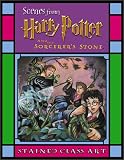 Scenes from Harry Potter and the Sorcerer's Stone Stained Glass Art (Harry Potter Stained Glass Books)