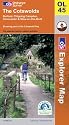 The Cotswolds (Explorer Maps) (Explorer Maps) (OS Explorer Map)