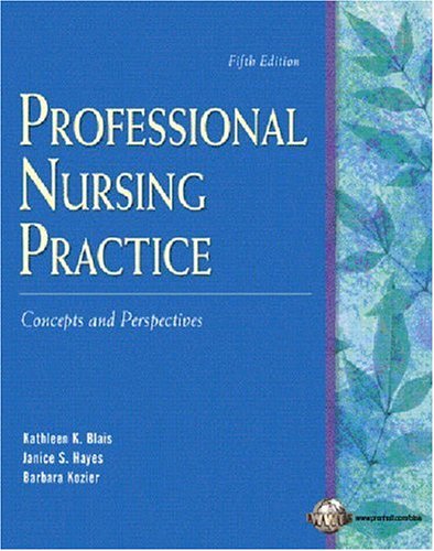 professional nursing practice concepts and perspectives