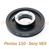 RainbowImaging Pentax Auto 110 Lens to Sony NEX E-Mount Camera Adapter, fit ....