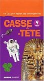 Revue Editions Mango  / Casse tête, 9 ans (jeux pour tester ses connaissances)