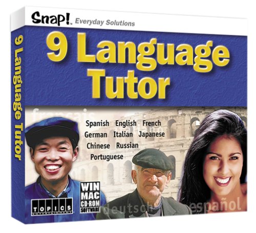 Childrens Toyshop  Software : SNAP! Instant Immersion 9 Language Lab Tutor (Jewel Case)