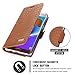 Galaxy Note 7 Case, Note 7 Case, WWW [Crocodile Pattern] Premium PU Leather Wallet Case Flip Phone Case Cover with Card Slots for Samsung Galaxy Note 7 Brown