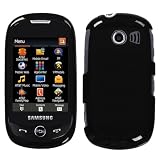 Snap-On Hard Cover Case Cell Phone Protector for Samsung A927 Flight II Phone Accessory Solid Black