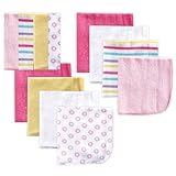 Luvable Friends 12 Pack Washcloths, Pink by Luvable Friends [並行輸入品]