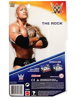 Mattel, WWE Basic Series Exclusive, The Rock Action Figure