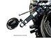 Norton Bsa Ural Triumph BMW Black Bar End Mirrors