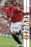 Posters: Soccer Poster - Carlos Tévez 07/08, MAN UTD (36 x 24 inches)