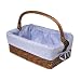 Baby : Cherry Tote Basket with Blue Liner