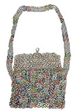 Soda pop-top shoulder bag, 'Joy'