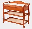 Aspen With Drawer Changing Table in Cognac Finish By Storkcraft Baby Furniture