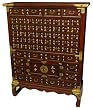 Asian Japanese Furniture - 47" Large 62 Drawer Zen Apothecary Medicine Herbal Chest