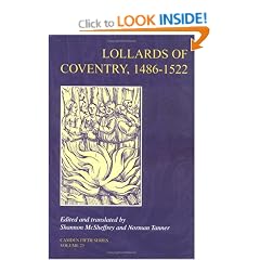 Lollards of Coventry, 14861522 (Camden Fifth Series)