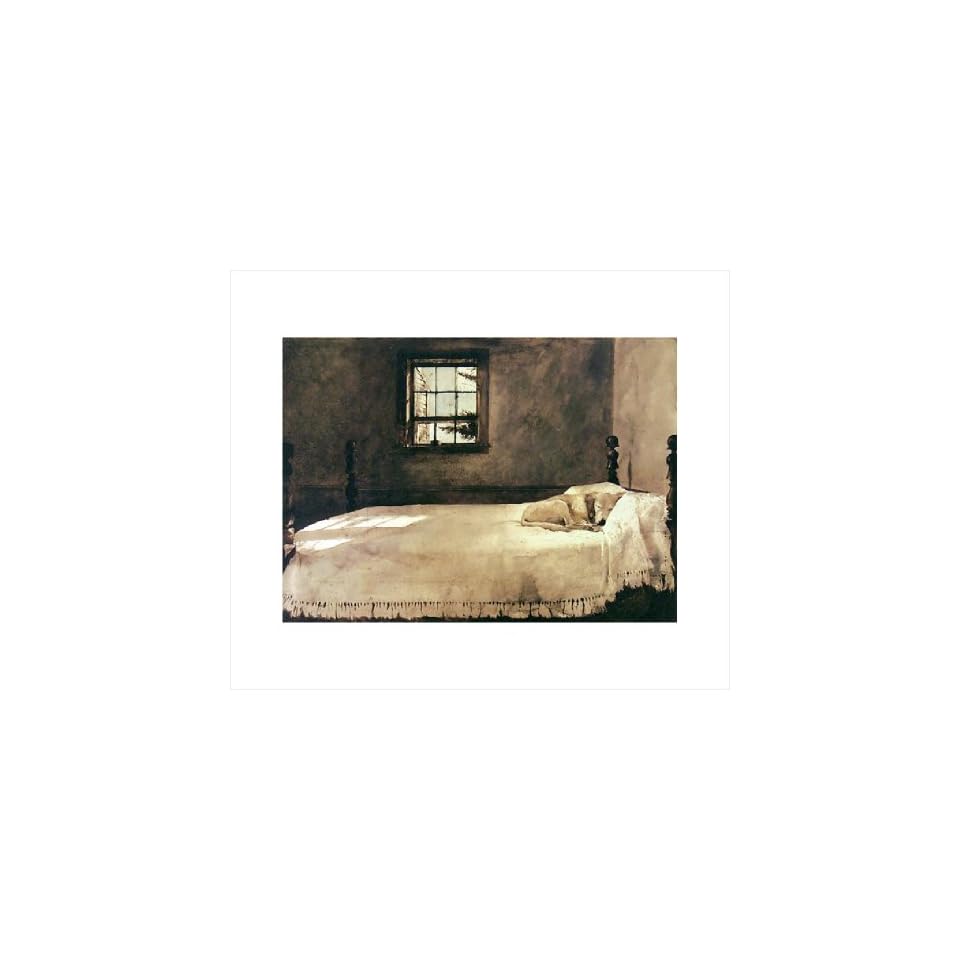 Master Bedroom By Andrew Wyeth Poster Print 19 In X 15 8 In
