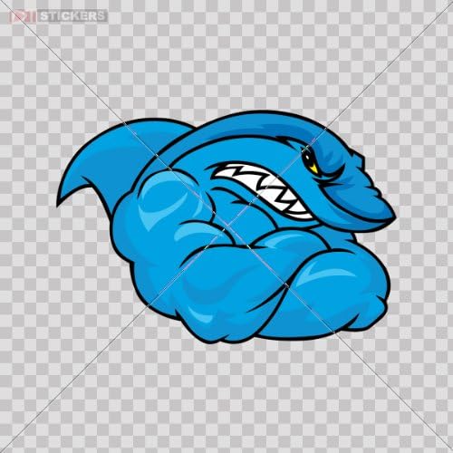 Stickers Decals Shark San Jose Nfl Car Bumber Wall Art Decor,Notebook,Mac Book,Roommates Size: 4 X 2.8 Inches Vinyl color print