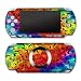 Tie-Dyed Explosion Design Decorative Protector Skin Decal Sticker for PSP Slim & PSP Lite PSP2000