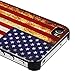 1 X Vintage US American Flag Hard Plastic Case For iPhone 4 & 4S, Halloween Gift