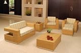 3 PC Valparaiso Patio Loveseat Set by La Casa Design