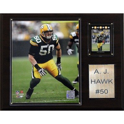 NFL Green Bay Packers A.J. Hawk Photo Player Plaque