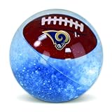 Pack of 3 NFL St. Louis Rams Light-Up Football Super Balls