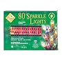 Premier 80 Multi Coloured Sparkle Lights