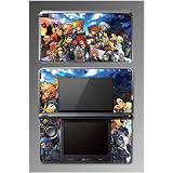 Kingdom Hearts Mickey Sora Goofy Game Vinyl Decal Cover Skin Protector #3 for Nintendo 3DS