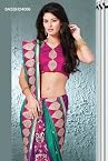 Saree Opulent Multicolor Chiffon Lehenga Saree
