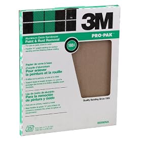 Click here to buy 3M Pro-Pak 11704NA 9x11 Sand Paper Sheets 100 Grit - 25 Pack by 3M.