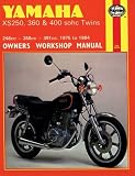 Yamaha XS250, 360, 400 sohc Twins '75'84(Haynes Manuals)