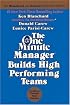 The One Minute Manager Builds High Performing Teams