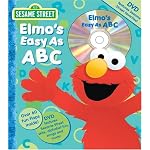 Sesame Street Elmo's Easy as ABC Book and DVD (Flap Book and DVD) book cover