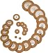 Saxophone Pads - Selmer Paris Saxophone Pad Sets, Mark VI / VII - Alto