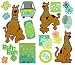 51KNSS2rdDL. SL75  Wall Mural Posters Reviews Scooby Doo Wall Stickers Decals (35 wall stickers)