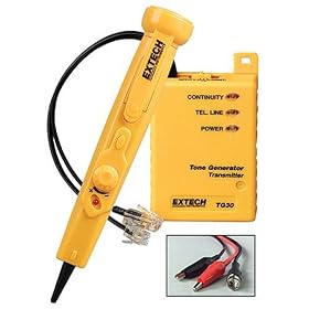 Extech TG30 Tone Generator and Amplifier Wire Tracer Kit by Extech