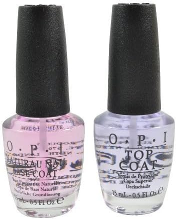 OPI Natural Nail Base Coat & Top Coat COMBO FULL SIZE .5 by OPI Base Coat