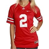 Nike Ohio State Buckeyes #2 Ladies Scarlet Twilled Replica Football Jersey