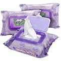 Boogie Wipes Saline Nose Wipes Great Grape - Set of 3 (90 Wipes Total)