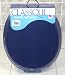 GINSEY CLASSIQUE ELONGATED CUSHION SOFT PADDED TOILET SEAT - NAVY BLUE