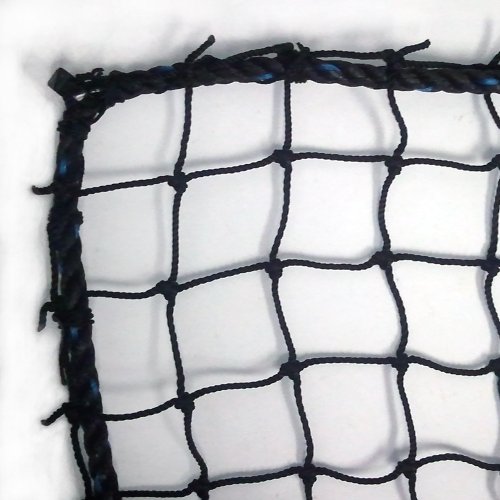 JFN Nylon Lacrosse Practice/Barrier Net, 15' x 25', Black On Sale