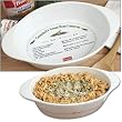 Campbells Green Bean Casserole Recipe Dish - Sturdy Stoneware Kitchenware