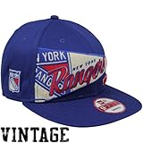 NHL New Era New York Rangers OL Pennant Snapback Adjustable Hat - Royal Blue