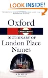 A Dictionary of London Place-Names (Oxford Paperback Reference)