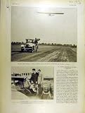 1930 Hawks Glider Plane Eaglet San-Diego New-York Print