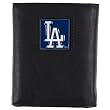 Los Angeles Dodgers Mens MLB Genuine Leather Tri-Fold Wallet