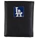 Los Angeles Dodgers Mens MLB Genuine Leather Tri-Fold Wallet