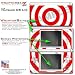 Bullseye Red and White WraptorSkinz Skin kit fits Nintendo DS Lite (DS LITE NOT INCLUDED)