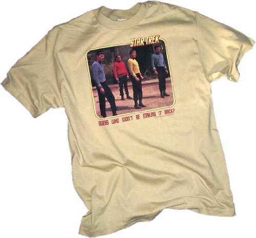 Star Trek Guess Who Won't Be Making It Back? T-Shirt