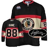 Patrick Kane Autographed Jersey - Chicago Blackhawks Signed Winter Classic Vintage Dark Replica Jersey